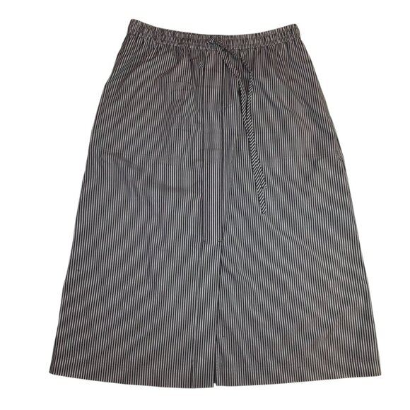 COS Striped Drawstring Midi Skirt Womens 44 - Picture 5 of 9